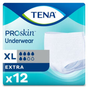 Unisex Adult Absorbent Underwear TENA® ProSkin™ Extra Pull On with Tear Away Seams X-Large Disposable Moderate Absorbency